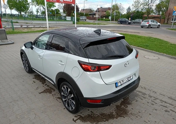 Mazda CX-3 cena 69900 przebieg: 76000, rok produkcji 2019 z Słupca małe 407